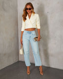 Free Cove Yüksek Bel Varil Kot Pantolon