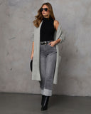 Homebound Örgü Duster Hırka