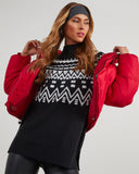 Blizzard Fair Isle Balıkçı Yaka Kazak