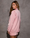 Home To You Saten Blazer