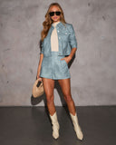 Gianna Kısa Deri Ceket