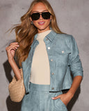 Gianna Kısa Deri Ceket