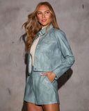 Gianna Kısa Deri Ceket