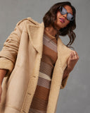 Hobbes Sherpa Astarlı Süet Cepli Mont