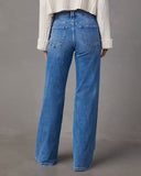 Charley Yüksek Bel Geniş Paça Streç Kot