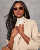 Giving Joy Standart Tek Düğmeli Blazer