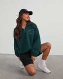 California Teddy Polar Yarım Fermuarlı Ceket