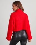 Georgie Kablo Örgü Balıkçı Yaka Kazak