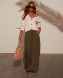 Dione Düğmeli Hırka