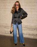 Christy Saten Sarma Blazer