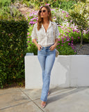 Çalıkuşu Baklava Desenli Kazak