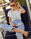 Gabriela Geniş Paça Çizgili Pantolon