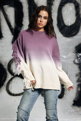 Greer Hayley Püsküllü Örgü Üst