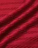 Sueña™ Kırmızı Kare Yaka O-Ring Bikini Seti