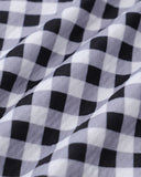 Sueña™ Siyah Ekose Tek Parça Mayo