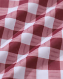 Sueña™ Kırmızı Ekose Bandeau Bikini Seti