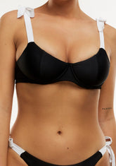 Sueña™ Zenda Üst Siyah Beyaz