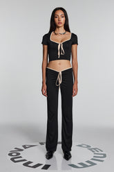 Karina Bağcıklı Bodycon Takım