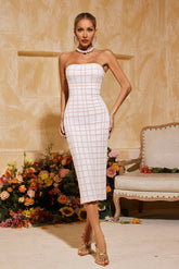 Cielo Baskılı Midi Elbise