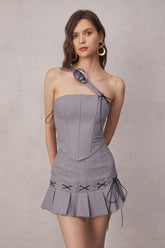 Meredith Flower Slope Omuz Bağcıklı Takım