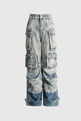 Milana Hayley Mavi Cepli Kargo Kot