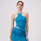 Asimetrik Halter Kısa Üst