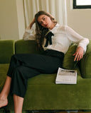 Sueña Katı Pileli Yüksek Belli Pantolon