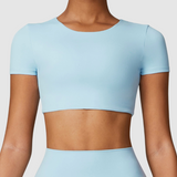 Kısa Kollu Crop Üst