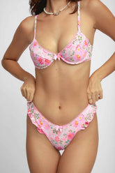 Sueña™ Candice Fırfırlı Cesur Alt / Sweetheart