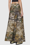Vidhi Kamuflaj Desenli Tokalı Etek