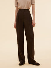 %100 Keten Kadın Düz Paça Pantolon