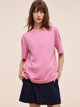 %100 Pamuklu Harfli Grafik Kadın Tişörtü