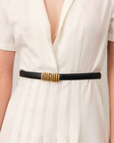 Sueña™ Sıska Tokalı Deri Kemer