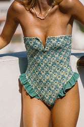 Sueña™ Lily Fırfırlı Tek Parça / Palmera