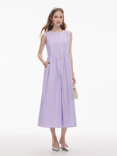 Bol Kesim A Kesim Kadın Kolsuz Uzun Elbise