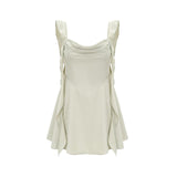 Sueña™ Karina Sütyen Dolgulu Saten Mini Elbise