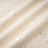 "Manon Charm" Açık Mavi Işıltılı Tweed Mini Elbise