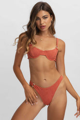 Sueña™ Portia Destekli Bikini Üstü / Baharat Dantel (Son İndirim)