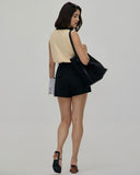 Sueña™ Kayısı Yakalı Blok Renk Örgü Atlet