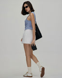 Sueña™ Mavi V Yaka Düğmeli Yelek