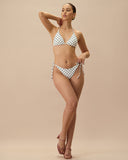 Sueña™ Puantiyeli Üçgen Bikini Üstü