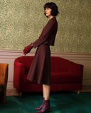 Sueña Bordo Yüksek Bel Tüvit Etek