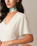 Sueña Düz Yüksek Bel Bölünmüş Maxi Elbise