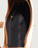 Sueña™ Renk Bloklu Çevirmeli Kilitli Hobo Çanta