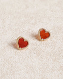 Sueña™ Kırmızı Kabuk Küpe