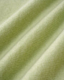 Yeşil Yuvarlak Yaka Tek Sıra Düğmeli Hırka