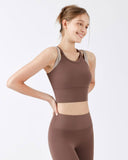 Sueña™ Coffee X-Cross Yoga Atlet - Hafif Destek