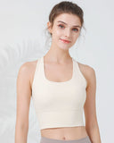 Sueña™ Bej İ-Back Yoga Atleti - Hafif Destekli