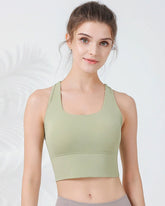 Sueña™ Yeşil İ-Back Yoga Atleti - Hafif Destekli