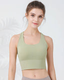 Sueña™ Yeşil İ-Back Yoga Atleti - Hafif Destekli